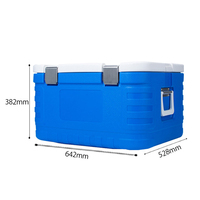 Glacière à injection extérieure Pinnacle Eskimo Ice sur mesure 80L 85 litres Jus de pêche Boîte isotherme moderne multifonctionnelle à la mode