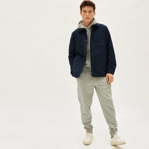 Veste de corvée Cargo personnalisée avec poches pour homme, en flanelle, usine chinoise - Product Image 4