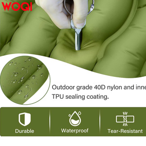 Colchoneta Inflable para Camping Woqi, 79x27.5 Pulgadas, 4 Pulgadas de Grosor, con Bomba Integrada para Senderismo y Excursionismo - Product Image 5