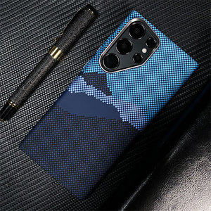 เคสโทรศัพท์ Sjk881 Laudtec คาร์บอนไฟเบอร์น้ำหนักเบาบางเฉียบเป็นมิตรกับผิวง่ายสำหรับ Samsung S25 S24 S23 FE PLUS ultra - Product Image 5