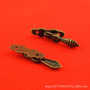 <b>Antique</b> Style Zinc Alloy Cabinet Handle 35mm X 11mm Traditional Design For Furniture Drawer <b>Door</b> Decorative Hardware - Product Image 2