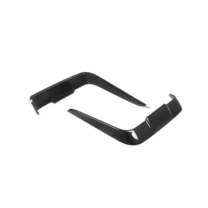 Per <span class=keywords><strong>BMW</strong></span> <span class=keywords><strong>serie</strong></span> <span class=keywords><strong>4</strong></span> G22 G23 2021-2023 preimpregnato Dry Carbon Black paraurti anteriore Spoiler alette Canards - Product Image 2