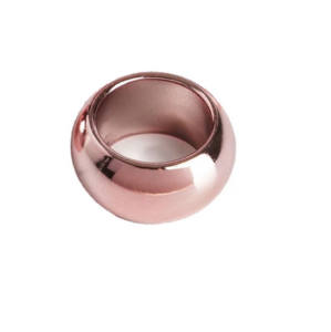 Rond de serviette en laiton pour usage de mariage Rond de serviette en métal de haute qualité Porte-anneau de serviette en laiton avec finition dorée - Product Image 6