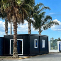 Maison modulaire mobile de haute qualité, conteneur de 20 pieds à assemblage rapide, maisonnette en panneaux sandwich préfabriqués