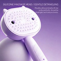 Brosse de massage vibrante pour le cuir chevelu, vaporisateur capillaire, applicateur d'huile capillaire, peigne de massage pour les soins des cheveux