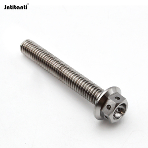 Vis en titane à tête fraisée Jntitanti, nouvelle génération, alliage de titane de qualité 10.9, Gr.5, Ti-6Al-4V, M6, pour roue de <span class=keywords><strong>moto</strong></span> - Product Image 4