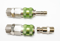 Raccord pneumatique compact à haut débit de type UE, série G1/8 BSP Mini Rectus 21, prix usine OEM, coupleur rapide