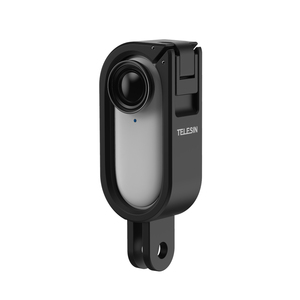 Accessoires d'<span class=keywords><strong>action</strong></span> Telesin Insta360, cadre de protection en plastique PC <span class=keywords><strong>noir</strong></span> pour caméra Insta360 Go 2 - Product Image 4