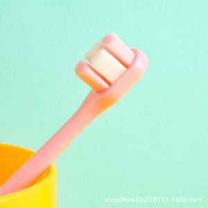 Cat Paw Toothbrush For Children Soft Bristles Colorful Manual Toothbrush 0-8 Years Old - Product Image 2