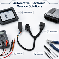 Dispositivo para Bloquear el Kilometraje AUDI S3/RS3 8Y 2020-2024 12V OBD2, Herramienta de Kilometraje con Modo Conmutable, Filtro de Can Bus, Adaptador de Arnés Electrónico Personalizado