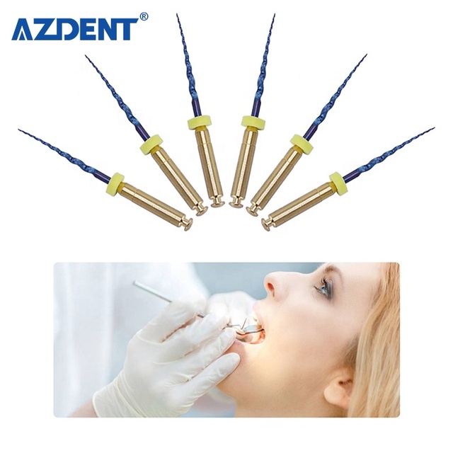 Produktbild von Dental Rotationsfeilen – Hitzeaktivierte Endodontische Feilen, Wurzelkanal-Extractor Kit, 10 Stück
