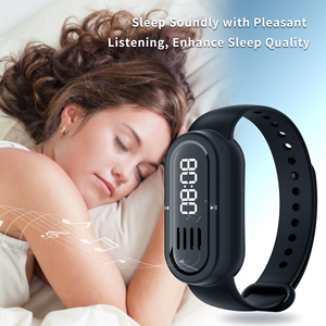 Nueva Pulsera con Sonido Blanco y Sonidos de la Naturaleza <span class=keywords><strong>para</strong></span> Dormir, Relajación, Reproducción de <span class=keywords><strong>Música</strong></span> TF y Reloj Digital, Máquina de Sonido Blanco - Product Image 2