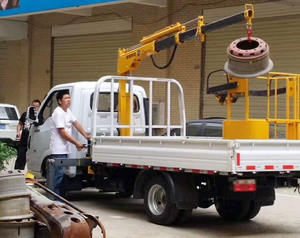 Grúa Hidráulica para Camioneta de 1300 kg, Mini Grúa de Taller, Manipulador Hidráulico con Pluma Plegable, Gran Oferta - Product Image 2