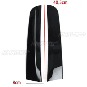 สปอยเลอร์ข้างกระจกหลังสำหรับ Nissan Patrol Y62 2010-2021 ABS สีดำเงา ฝาปิดท้ายรถ คานาร์ด สปลิตเตอร์ สปอยเลอร์ข้าง - Product Image 6