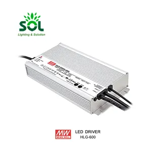 Meanwell HLG-600H-48 600W 48V 3 in 1 dimming Waterproof LED Power Supply