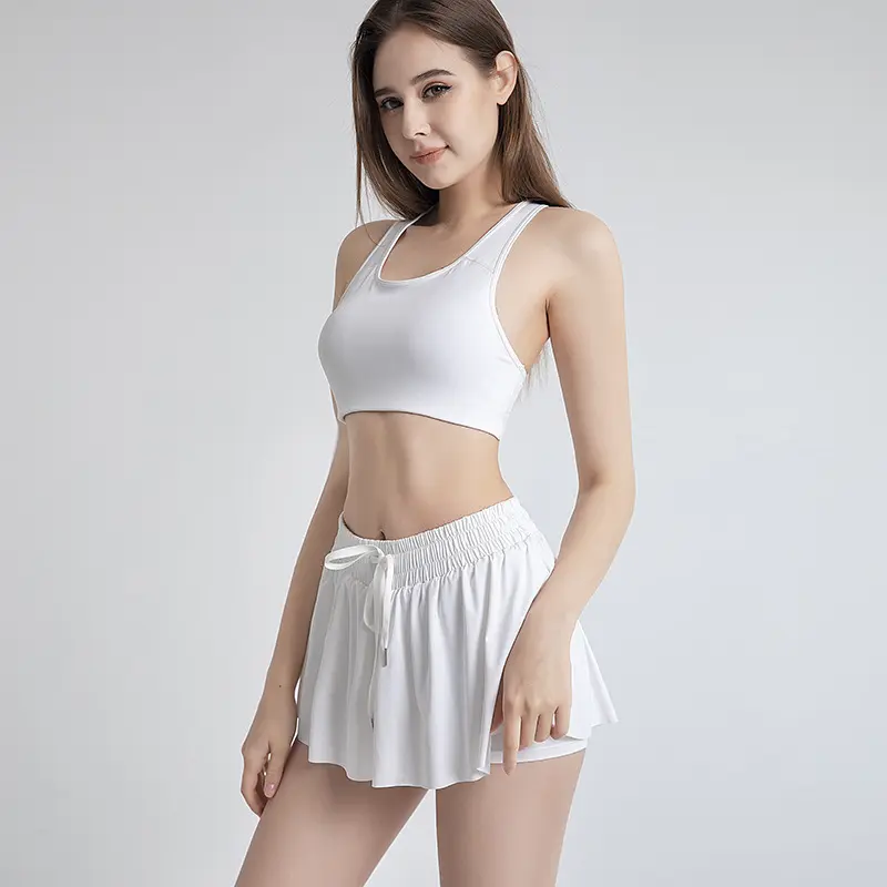 Athletic Sports Wear Two Piece Yoga Wear Running Fitness Exercise Gorf Tennis Shorts Yoga Fitted Plus Size Sports Sets Women