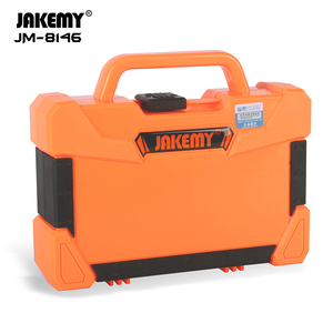 Kit de réparation de téléphone portable et d'ordinateur portable JAKEMY 47 en 1, manuel, avec étui rigide OEM, pour bricolage domestique - Product Image 2