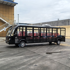 Autobús Turístico Eléctrico Blanco de 23 Asientos, Ecológico, Tipo Carrito de Golf, Autobús Grande, Transporte Especial Clásico, en Oferta - Product Image 5