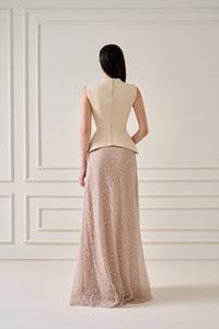 High Fashion Women's <b>Skirts</b> ODM BORRA AURORA LACE <b>LONG</b> <b>SKIRT</b> Women's <b>Long</b> <b>Skirts</b> Aurora Lace From Vietnam - Product Image 2