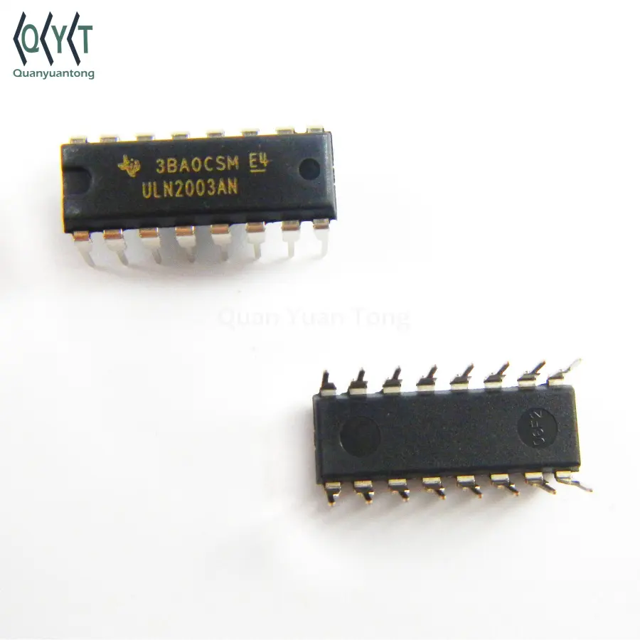 Uln2003 Uln2003an New Original Guaranteed Quality DIP16 ULN2003 Darlington Transistor Electronic Components BOM IC Chips ULN2003AN