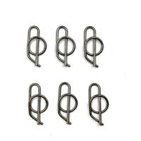 Nouveau kit de fixation Foracing 3/8" en titane et acier inoxydable - Goupilles de fixation/Clips de retenue pour voitures de course Sprint