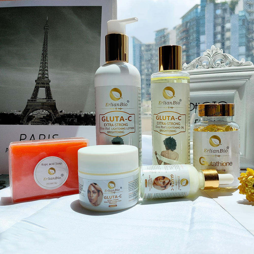 High strength glutathione whitening supplements capsule skin whitening pills glutathione Whitening set skin care for black women