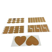 Étiquette autocollante jaune style liège, petite étiquette modèle 4586 30x15mm, imperméable pour assaisonnements, prix alimentaires, écriture sur feuilles
