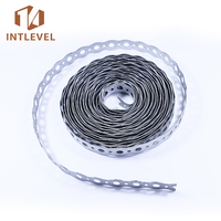 Fabricant de quincaillerie de construction, bande en acier métallique, sangle en acier galvanisé à chaud, bande de fixation perforée flexible