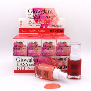 B006 TLM ขายดี เครื่องสำอางขายส่ง บลัชออนเนื้อครีมแบบน้ำ แปรงขนาดเล็ก บลัชออนแบบน้ำสำหรับหน้าและผิวกาย - Product Image 2