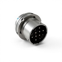 Connecteur circulaire industriel série XC, IP67, raccord fileté, alliage d'aluminium, courant élevé, adapté aux systèmes d'automatisation et d'alimentation