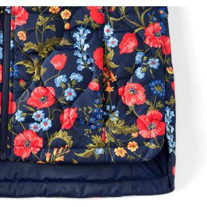Chaleco Aislante FeatherFree para Mujer de FOXA con Estampado Floral, Cuello Alto Cortavientos, Estilo Casual - Product Image 4