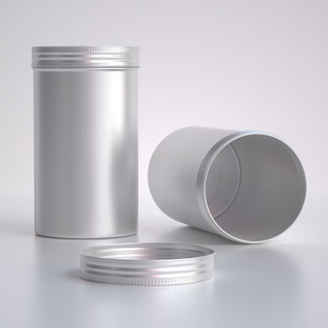 Lata de Aluminio Reciclado de Grado Alimenticio de 700 ml con Tapa de Rosca para Dulces, Chocolate, Chicle y Azúcar - Product Image 1