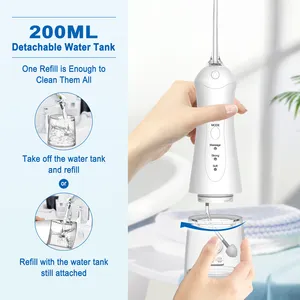 Accessorio per acqua senza fili irrigatori orali Scaler strumento di pulizia denti Portatil dentale ad ultrasuoni