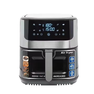 Freidora de Aire Digital de Acero Inoxidable de 7L para Uso Doméstico, Superficie Antiadherente, Pantalla Táctil de Alta Definición, Control Digital - Product Image 1