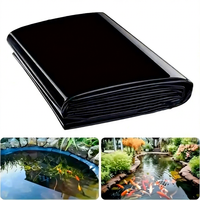 Bâche en PVC enduit de 16 mm d'épaisseur, 6 m x 8 m, respirante, résistante aux UV, imperméable, membrane imperméable pour bassin à poissons, haute résistance