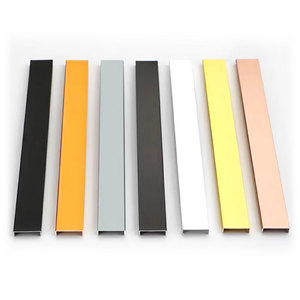 Tùy chỉnh trang trí nhôm U hình dạng gạch TRIM cho sàn chuyển tiếp tường viền bảo vệ - Product Image 4
