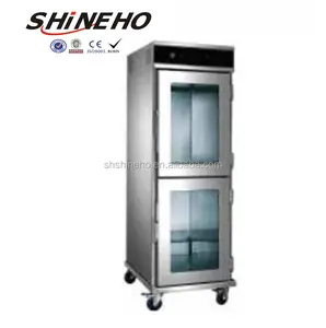 Commercial Royal Restaurant Banquet Hospital Stainless Steel Plate Electric Food Warmer Cart 12V Trolley with Wheels