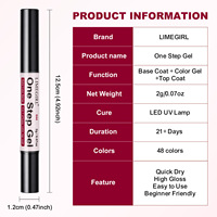 Gel couleur solide 3-en-1 48 couleurs, logo personnalisé, marque privée, OEM, ODM, vente en gros, emballage personnalisé, approvisionnement en vrac