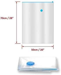 Ensemble de sacs de rangement sous vide écologiques pour vêtements avec pompe - Product Image 3