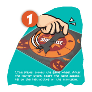 Halloween Dinosaur Tricky <strong>House</strong> Toy, Battery Operated Dino Surprise Pop up Game, Novelty Gag Gift for Kids Adults - Product Image 3