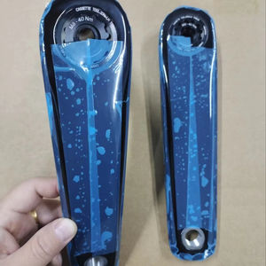 Biela de Fibra de <span class=keywords><strong>Carbono</strong></span> para Bicicleta de Carretera/Gravel, Biela Hueca para Bicicleta de Montaña, Juego de <span class=keywords><strong>Bielas</strong></span> para Bicicleta, Plato de Cadena, Pieza de Bicicleta - Product Image 1