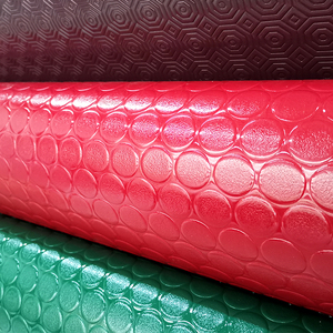 Tapis de <span class=keywords><strong>voiture</strong></span> Design gaufré antidérapant Pvc Revêtement de sol <span class=keywords><strong>Garage</strong></span> Plaque diamantée Poignée de monnaie Revêtement de sol en plastique Rouleau de vinyle Atelier - Product Image 3