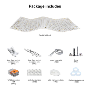 Panel Lampu LED Fleksibel Ultra-Tipis Terbaru 150*150mm Ideal untuk Aplikasi Pencahayaan Belakang Sempurna untuk Marmer - Product Image 5