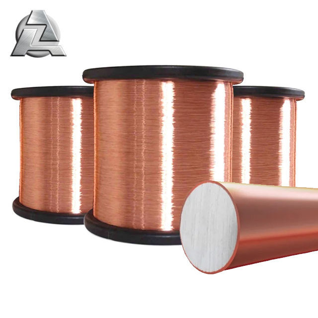 Factory Price Per kg 3mm 16mm 5154 5356 6063 Solid Metal Copper Clad Aluminium Alloy Wire for Cable