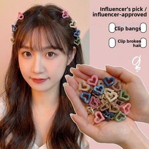 Lot de pinces à <span class=keywords><strong>cheveux</strong></span> en acrylique couleurs macaron, mini pinces <span class=keywords><strong>crabe</strong></span> géométriques antidérapantes <span class=keywords><strong>pour</strong></span> femmes et filles - Product Image 2