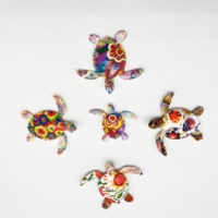 Statues Résine Tortue Figures Tortue Ornement Artisanat Tortue Décoration De Table Maldives Souvenirs Statue Sculpture Statue Personnalisée