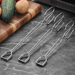 Pinces à <span class=keywords><strong>charbon</strong></span> en fer galvanisé, résistantes à la chaleur, multifonctionnelles, pinces à feu pour <span class=keywords><strong>barbecue</strong></span> en plein air, accessoires et outils pour <span class=keywords><strong>barbecue</strong></span> - Product Image 5