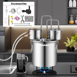 Kit de destilería Dontalen 8gal Premium Still, Cubo de destilación multiusos, bodega doméstica, Carnaval, juego de máquina de elaboración de cerveza <span class=keywords><strong>pequeña</strong></span> - Product Image 1