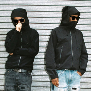 पर्यावरण के अनुकूल टिकाऊ कस्टम पुरुषों नरम शेल हाइकिंग जैकेट आउटडोर खेल वाटरप्रूफ विंडप्रूफ पुरुषों की सामरिक जैकेट - Product Image 5