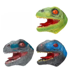 Распродажа, разноцветные реалистичные мягкие резиновые игрушки-Динозавры, дешевые ручные куклы, семейные игры